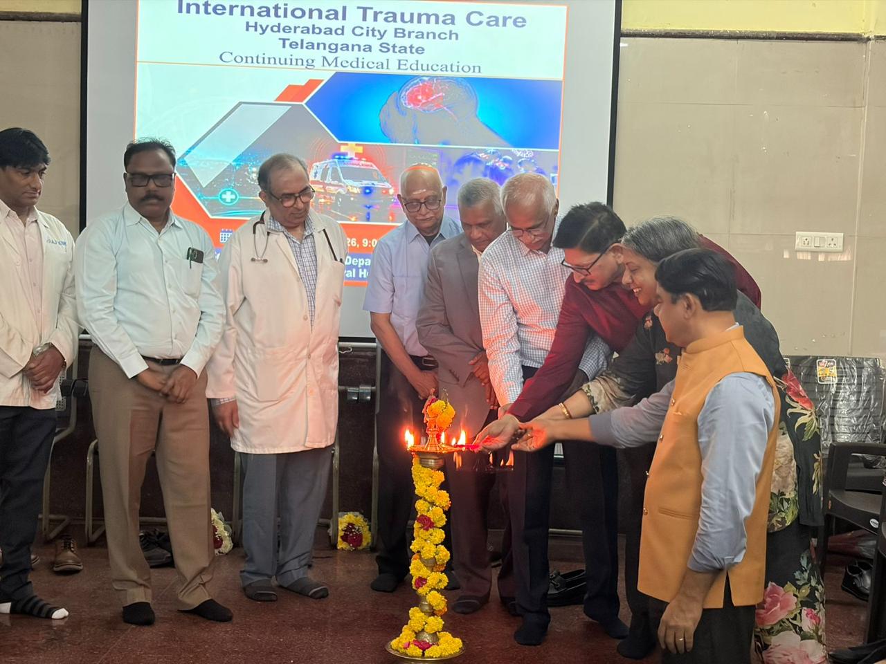 Trauma CME at Osmania General Hospital highlights need for Systematic, Multidisciplinary Trauma Care